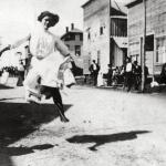 Ladies’ race on July 4th, Langlois, OR, date unknown